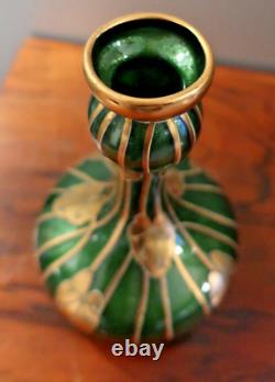 Vase art nouveau, Legras ou Harrach