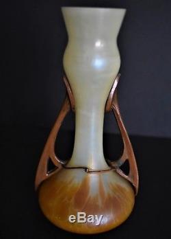 Vase art nouveau Pallme König & Habel, Kralik, Loetz, Bohême Autriche