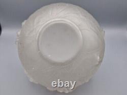 Vase art nouveau René Lalique Druide ou Gui de chêne