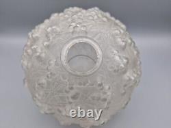 Vase art nouveau René Lalique Druide ou Gui de chêne