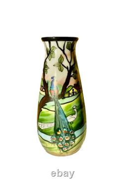 Vase art nouveau/art déco, signature dans le décor de Chanele, et Jules Tieles