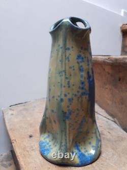 Vase art nouveau, grès porcelaine
