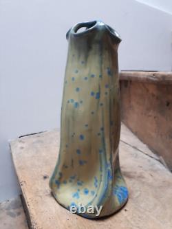 Vase art nouveau, grès porcelaine