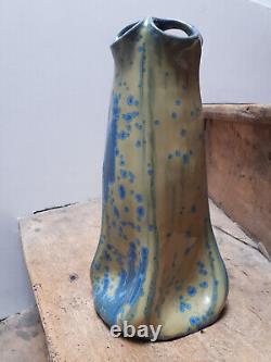 Vase art nouveau, grès porcelaine
