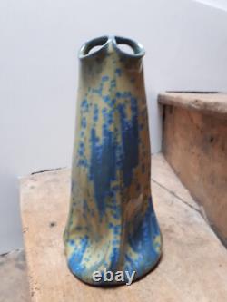 Vase art nouveau, grès porcelaine