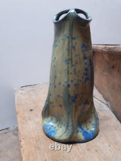Vase art nouveau, grès porcelaine