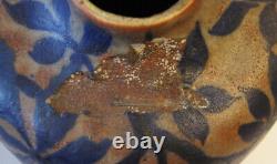 Vase art nouveau signé DAGE décor de feuilles et fruits de maroniers #5151#