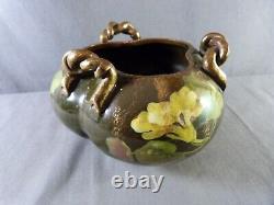 Vase attribué à Clément MASSIER à VALLAURIS, Vase trilobé Art Nouveau ca. 1890