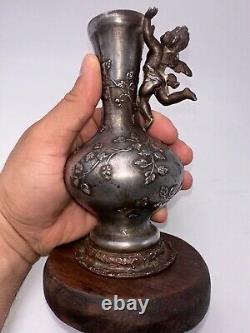 Vase au Putto époque Art Nouveau