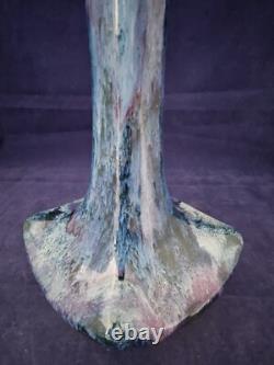 Vase céramique, grès Art nouveau Antique Japon, signé