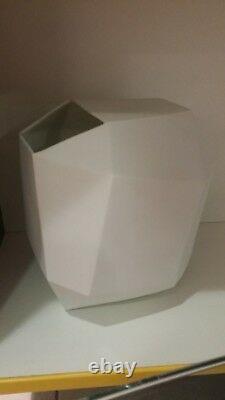 Vase céramique -porcelaine -vintage -années 80 -Prix du design Aldo Cavanna