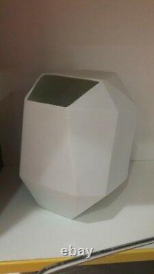 Vase céramique -porcelaine -vintage -années 80 -Prix du design Aldo Cavanna