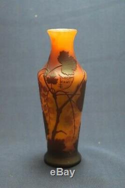 Vase daum nancy art nouveau