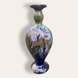 Vase de Distel, Plateelbakkerij Netherland, art nouveau