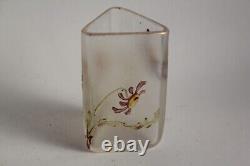 Vase émaillé Legras Montjoye Art nouveau verrerie (62300)