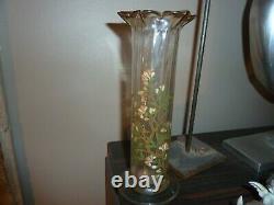Vase émaillé art nouveau