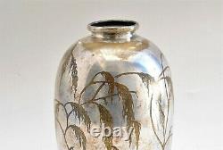 Vase en dinanderie WMF, Art nouveau, 20eme siècle