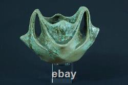 Vase en grès d'époque Art nouveau signé Emile Mousseux Marlotte sv Guimard 1900