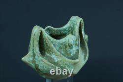 Vase en grès d'époque Art nouveau signé Emile Mousseux Marlotte sv Guimard 1900