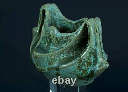 Vase en grès d'époque Art nouveau signé Emile Mousseux Marlotte sv Guimard 1900