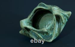 Vase en grès d'époque Art nouveau signé Emile Mousseux Marlotte sv Guimard 1900