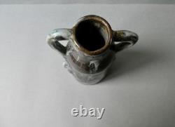 Vase en grès émaillé, signé, Georges Max Claudet Salins, style Art Nouveau