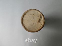 Vase en grès émaillé, signé, Georges Max Claudet Salins, style Art Nouveau