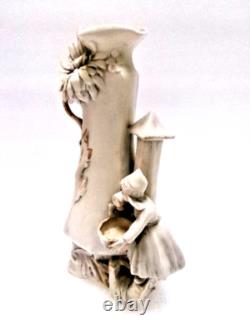Vase en porcelaine Art Nouveau, Royal Dux