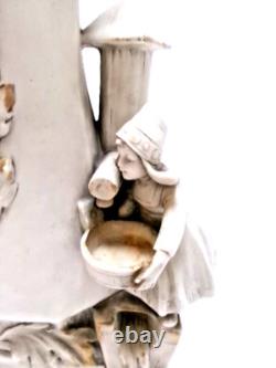 Vase en porcelaine Art Nouveau, Royal Dux