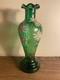 Vase en verre émaillé Legras, Décor Tokyo, Japonisant, 1900, Art nouveau