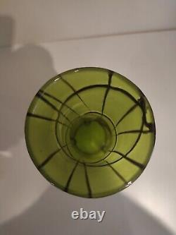Vase en verre irisé art nouveau, jugendstil, Pallme Konig, Loetz, Kralik, 1900
