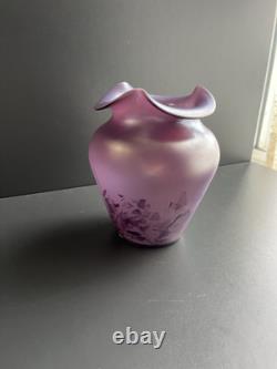 Vase en verre irisé, époque art nouveau Loetz Kralik jugendstil
