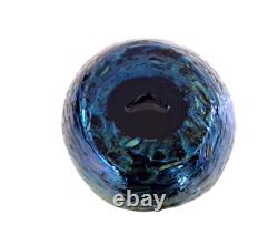 Vase en verre irisé modèle écailles Kralik Secession Art Nouveau Jugendstil 1900