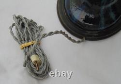 Vase monté en lampe jean langlade 32 cm signé et numeroté art nouveau