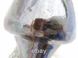 Vase monté en lampe jean langlade 32 cm signé et numeroté art nouveau