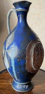 Vase pichet Roger Guérin Art nouveau Hauteur 32 cm Décor Néo-renaissance