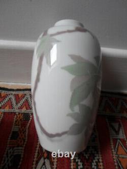 Vase porcelaine Art Nouveau ror¨strand¨, 195mm env