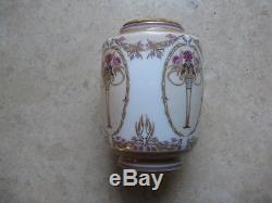 Vase porcelaine Limoges Art Nouveau G. De FEURE GDA/Ch. Field HAVILAND
