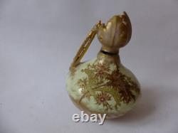 Vase porcelaine émaillé Art nouveau (27815)