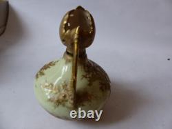 Vase porcelaine émaillé Art nouveau (27815)