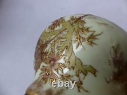 Vase porcelaine émaillé Art nouveau (27815)