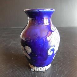Vase poterie grès barbotine Alsace REMMY FILS BETSCHDORF art nouveau France N6