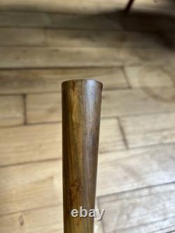 Vase soliflore boule pâte de verre Art Nouveau Delatte Nancy