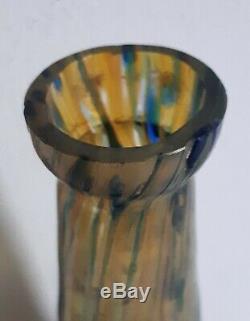 Vase verre irisé Kralik bohême 1900 Art Nouveau