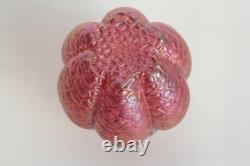 Vase verre irisé Loetz Kralik Art nouveau Autriche (62455)