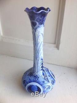 William Moorcroft Florianware Art Nouveau'peacock' Solifleur Vase