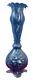 WMF VASE en métal argenté à décor de fleur ART NOUVEAU ÉPOQUE 1900