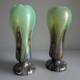 Whilem Kralik Loetz Paire De Vase Art Nouveau Irisé