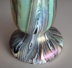 Whilem Kralik Loetz Paire De Vase Art Nouveau Irisé