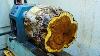 Woodturning Burl Yew Log To Vase